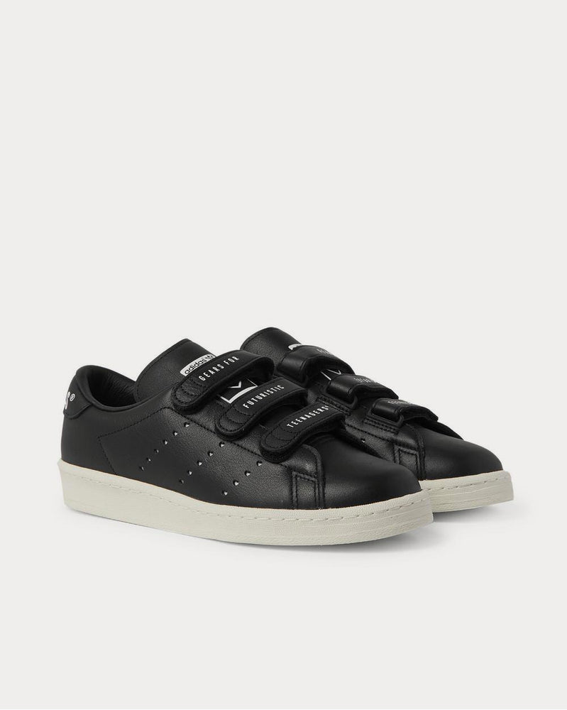 Adidas x Human Made Printed Leather  Black low top sneakers - 2