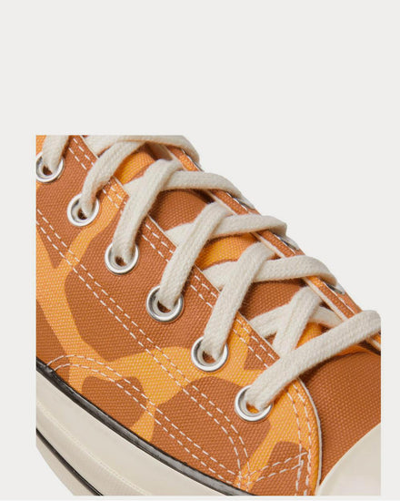 Converse Chuck 70 OX Giraffe-Print Canvas  Brown low top sneakers - 5