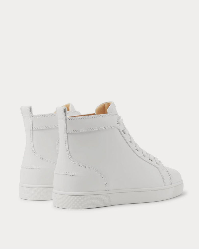 Christian Louboutin Louis Leather High-Top  White high top sneakers - 4
