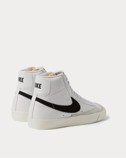 Nike Blazer Mid '77 Suede-Trimmed Leather  White high top sneakers - 4