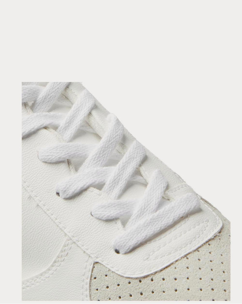 Veja V-10 CWL Faux Leather  White low top sneakers - 4