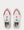 Cloudbust Mesh, Rubber and Leather  White low top sneakers