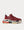 Triple S Mesh, Nubuck and Leather  Burgundy low top sneakers