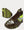 Rockrunner Plus Rubber, Suede and Canvas  Green low top sneakers