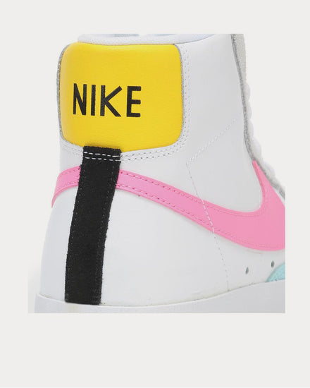 Nike Blazer Mid Vintage '77 leather White High Top Sneakers - 4