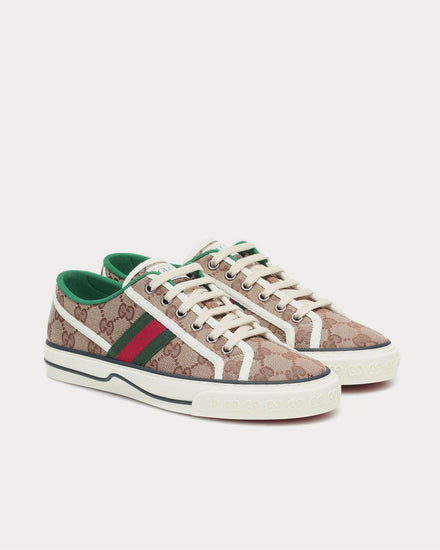 Gucci Gucci Tennis 1977 canvas Beige Low Top Sneakers - 2