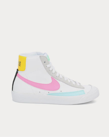 Nike Blazer Mid Vintage '77 leather White High Top Sneakers - 1