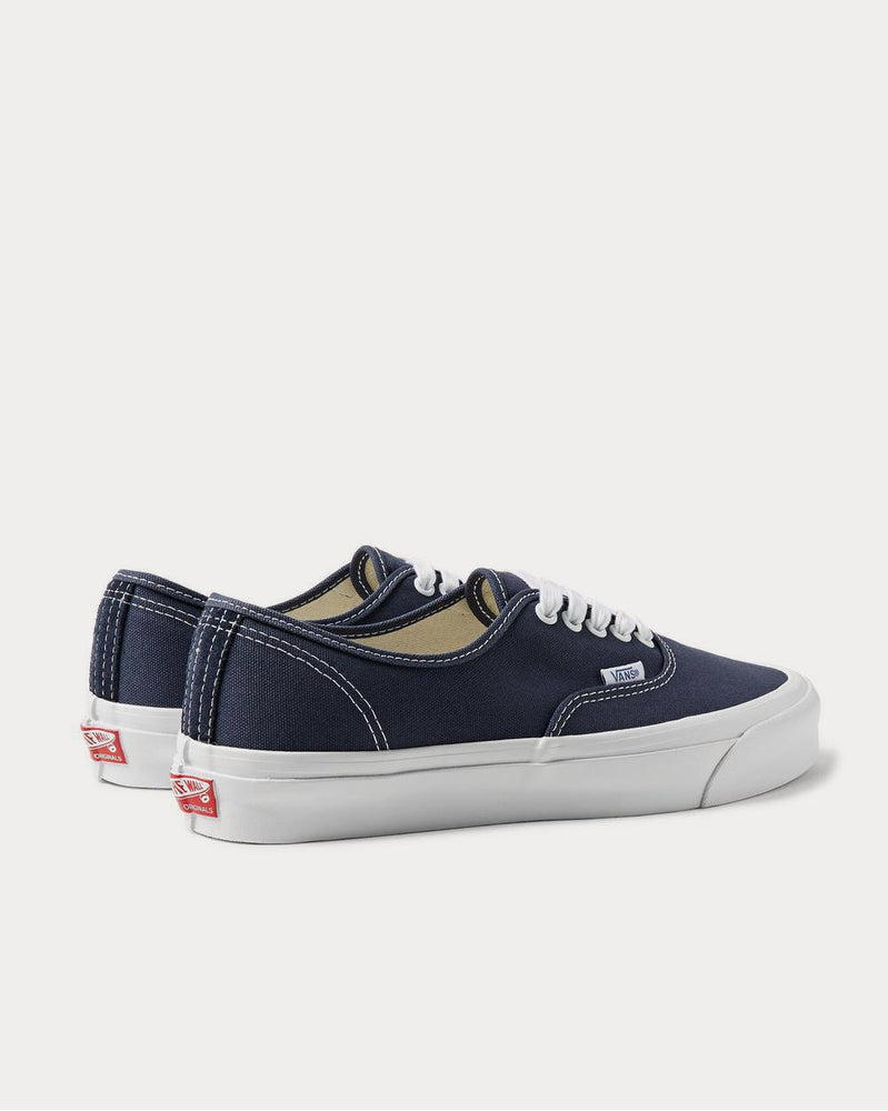 Vans UA OG Authentic LX Canvas  Navy low top sneakers - 4