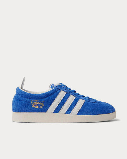 Adidas Gazelle Vintage Leather-Trimmed Brushed-Suede  Blue low top sneakers - 1