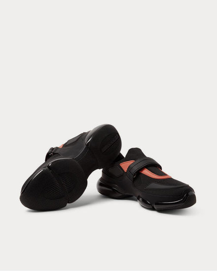 Prada Cloudbust Mesh and Rubber  Black low top sneakers - 3