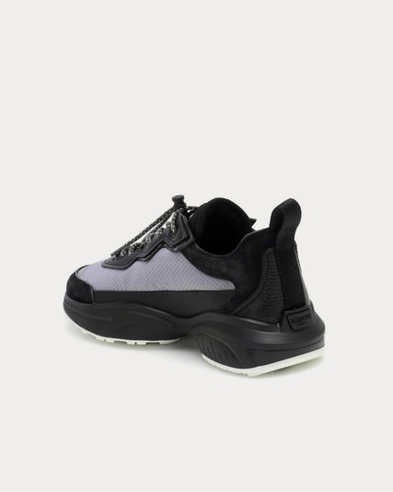 Valentino Valentino Garavani SHEGOES Deep Grey Low Top Sneakers - 3