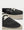 Leather, Nubuck and Mesh  Black low top sneakers