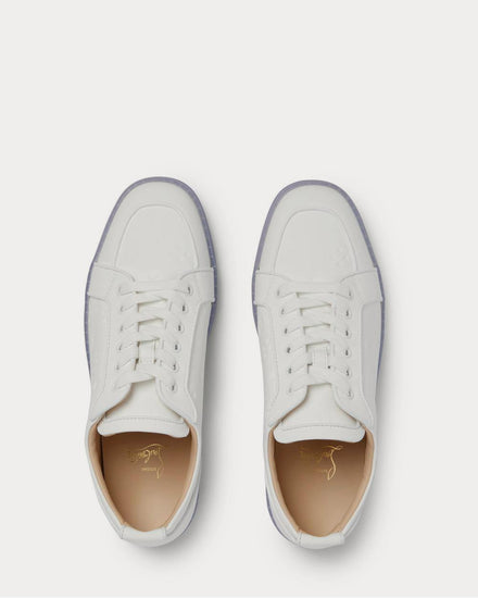 Christian Louboutin Rantulow Orlato Debossed Leather  White low top sneakers - 6