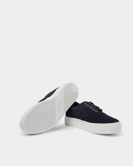 Diemme Iseo Suede  Navy low top sneakers - 3