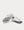 Exaggerated-Sole Suede-Trimmed Leather  White low top sneakers