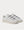 Printed Leather  White low top sneakers