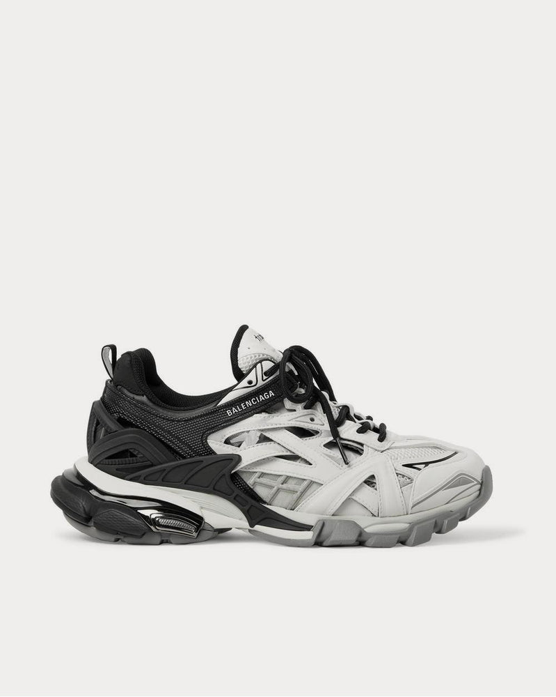 Balenciaga Track.2 Nylon, Mesh and Rubber  Black low top sneakers - 1