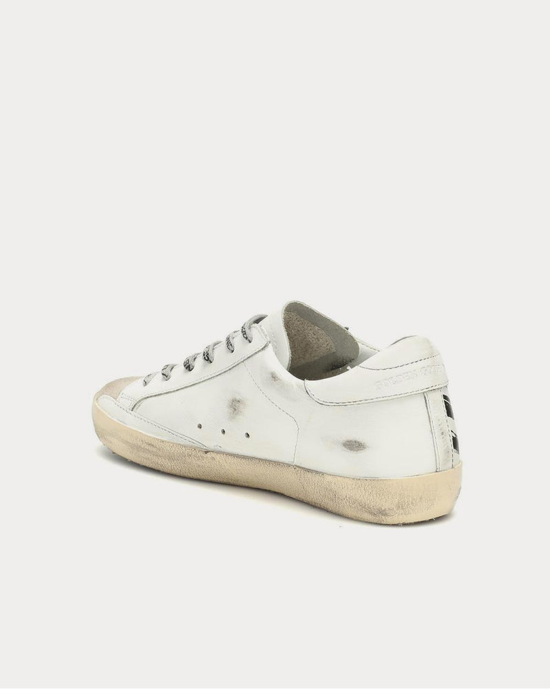 Golden Goose Superstar leather White Flag Low Top Sneakers - 3