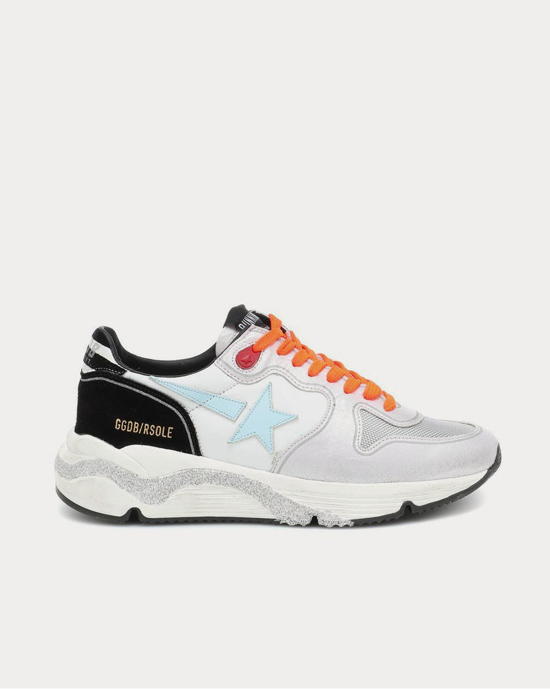 Golden Goose Running leather and mesh White Low Top Sneakers - 1