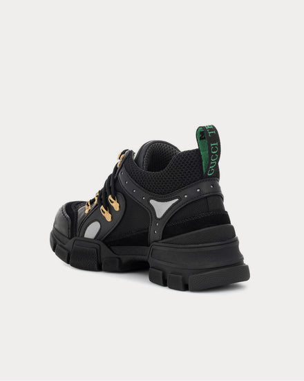 Gucci Flashtrek leather Black Low Top Sneakers - 3