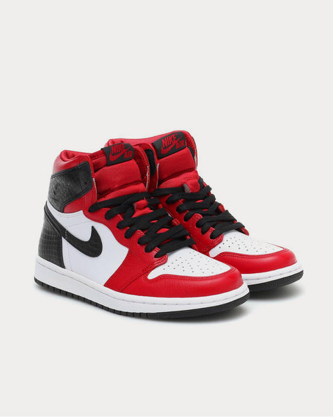 Air Jordan 1 OG leather red High Top Sneakers