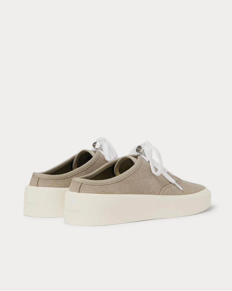 Fear of God 101 Canvas Backless  Taupe low top sneakers - 3