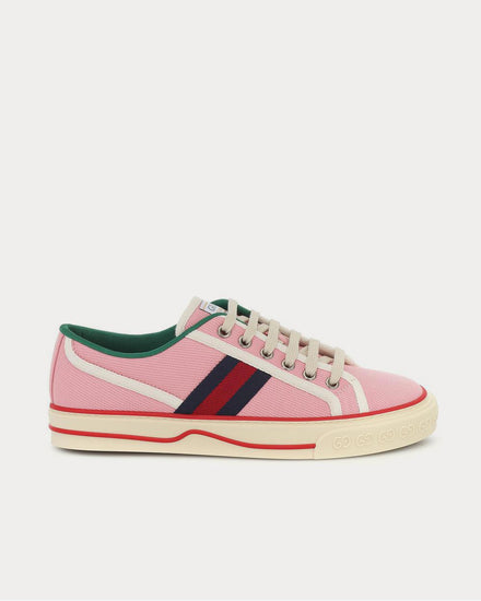 Gucci Gucci Tennis 1977 canvas Wild Rose Low Top Sneakers - 1