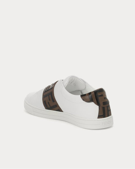 Fendi Leather Ultrawh+Maya Nero Slip On Sneakers - 3