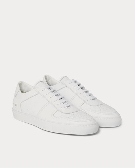 Common Projects BBall Leather  White low top sneakers - 2