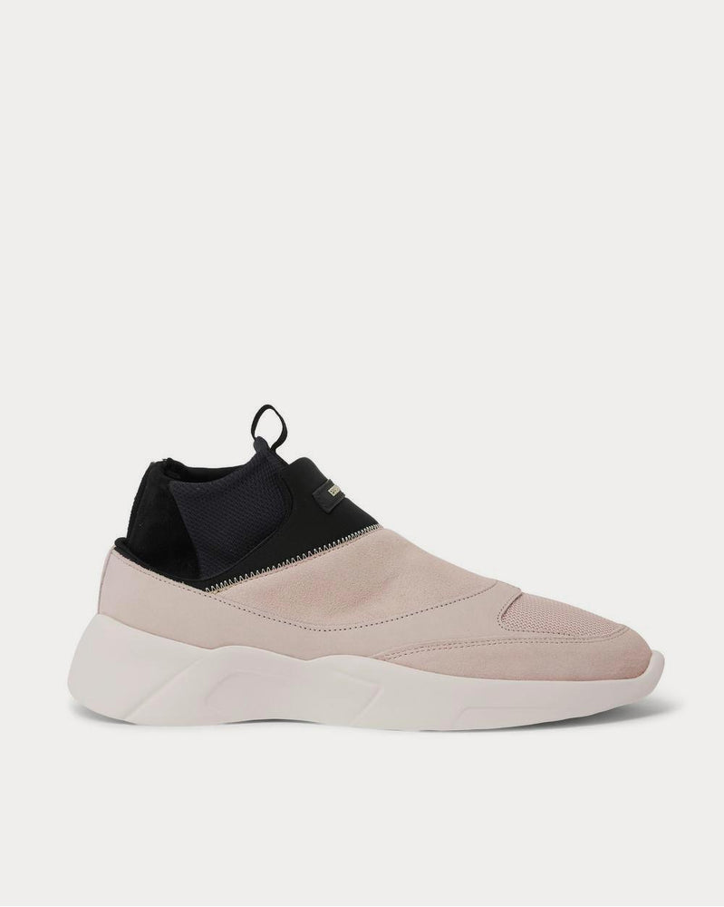 Fear of God Suede, Mesh and Neoprene  Cream high top sneakers - 1