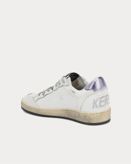 Golden Goose Ball Star leather White Low Top Sneakers - 3