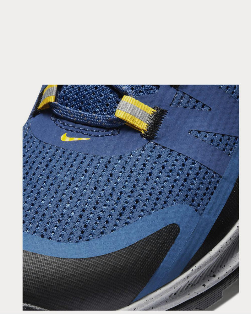 Nike ACG Air Nasu Rubber-Trimmed Mesh Hiking  Bright blue low top sneakers - 4