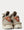 Kaiwa Leather-Trimmed Suede and Neoprene  Taupe low top sneakers