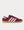 Adidas - Hamburg Leather-Trimmed Suede  Burgundy low top sneakers