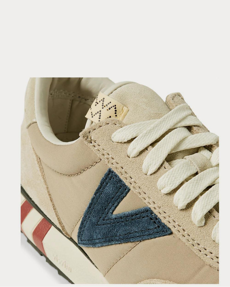 Visvim Attica Suede-Trimmed Nylon  Brown low top sneakers - 5
