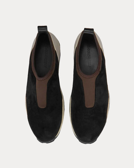 A-COLD-WALL* Dirt Moc Black / Brown Slip On Sneakers - 2