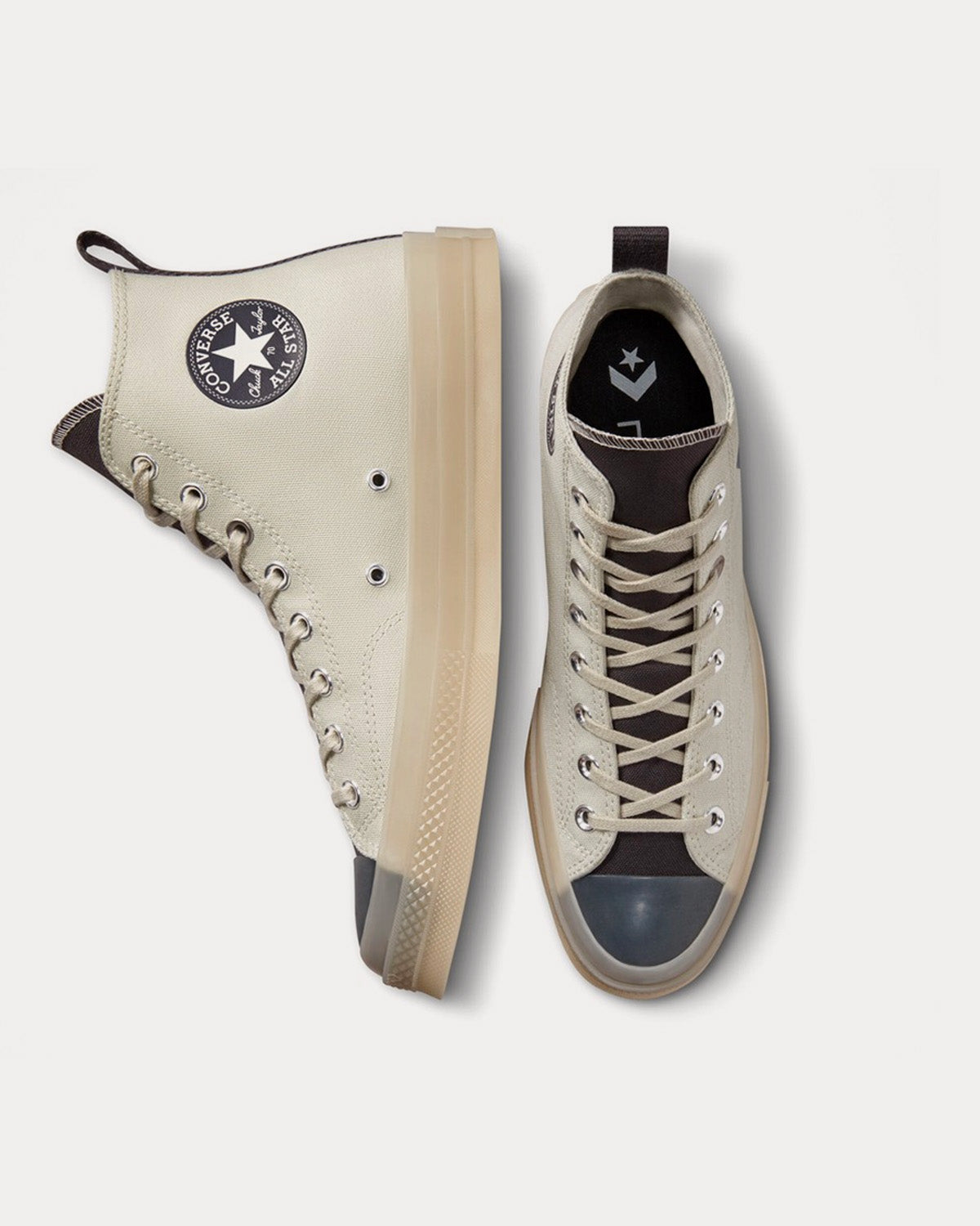 Converse x A-COLD-WALL* - Chuck 70 Silver Birch / Pavement High Top Sneakers