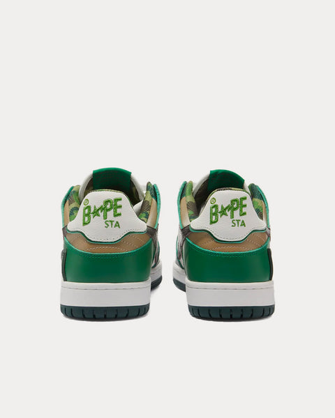 SK8 Sta ABC Camo Green Low Top Sneakers