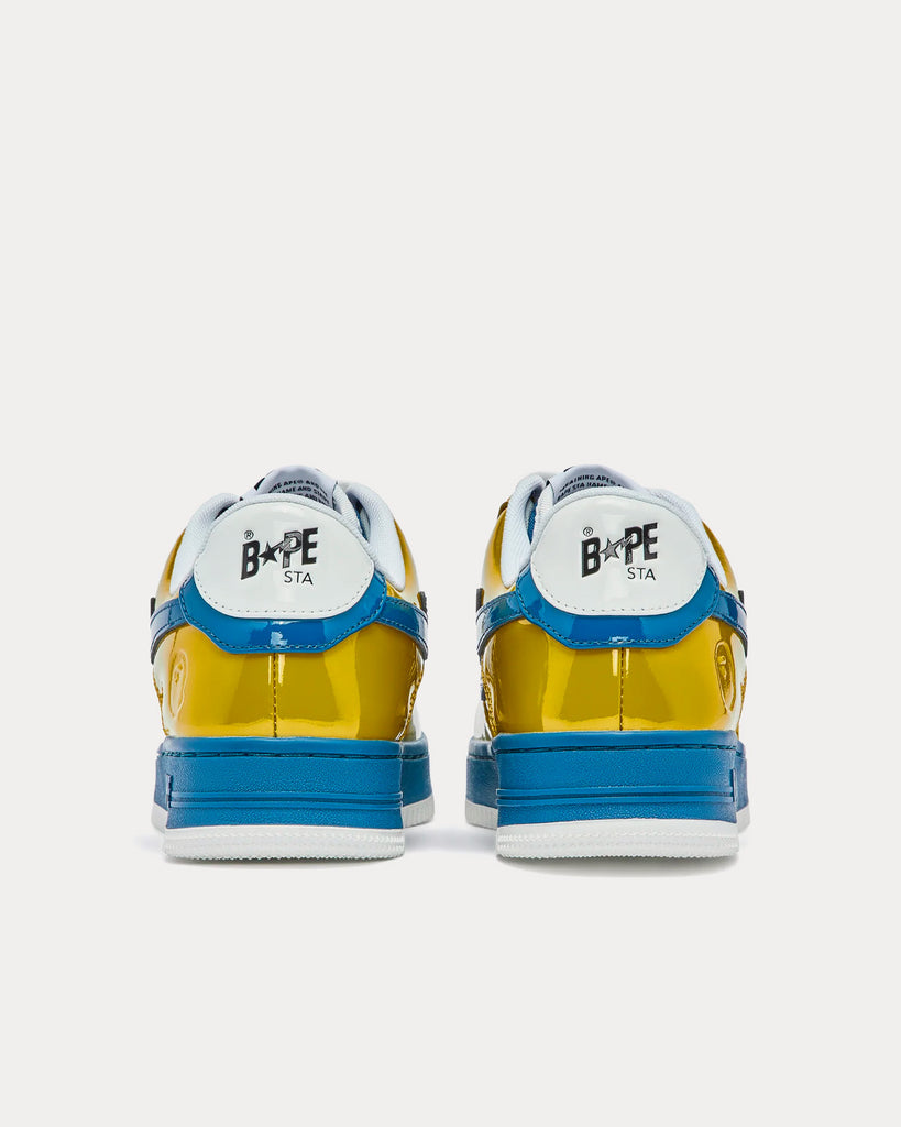 Bapesta yellow blue new arrivals