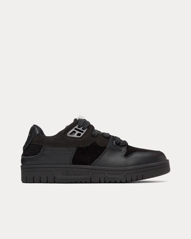 Acne Studios Low Mix Black Low Top Sneakers