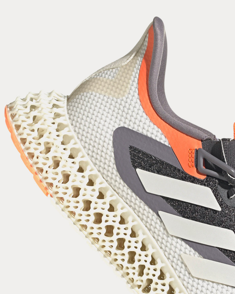 Adidas 4DFWD 2 Carbon / Zero Metalic / Cloud White Running Shoes - 5