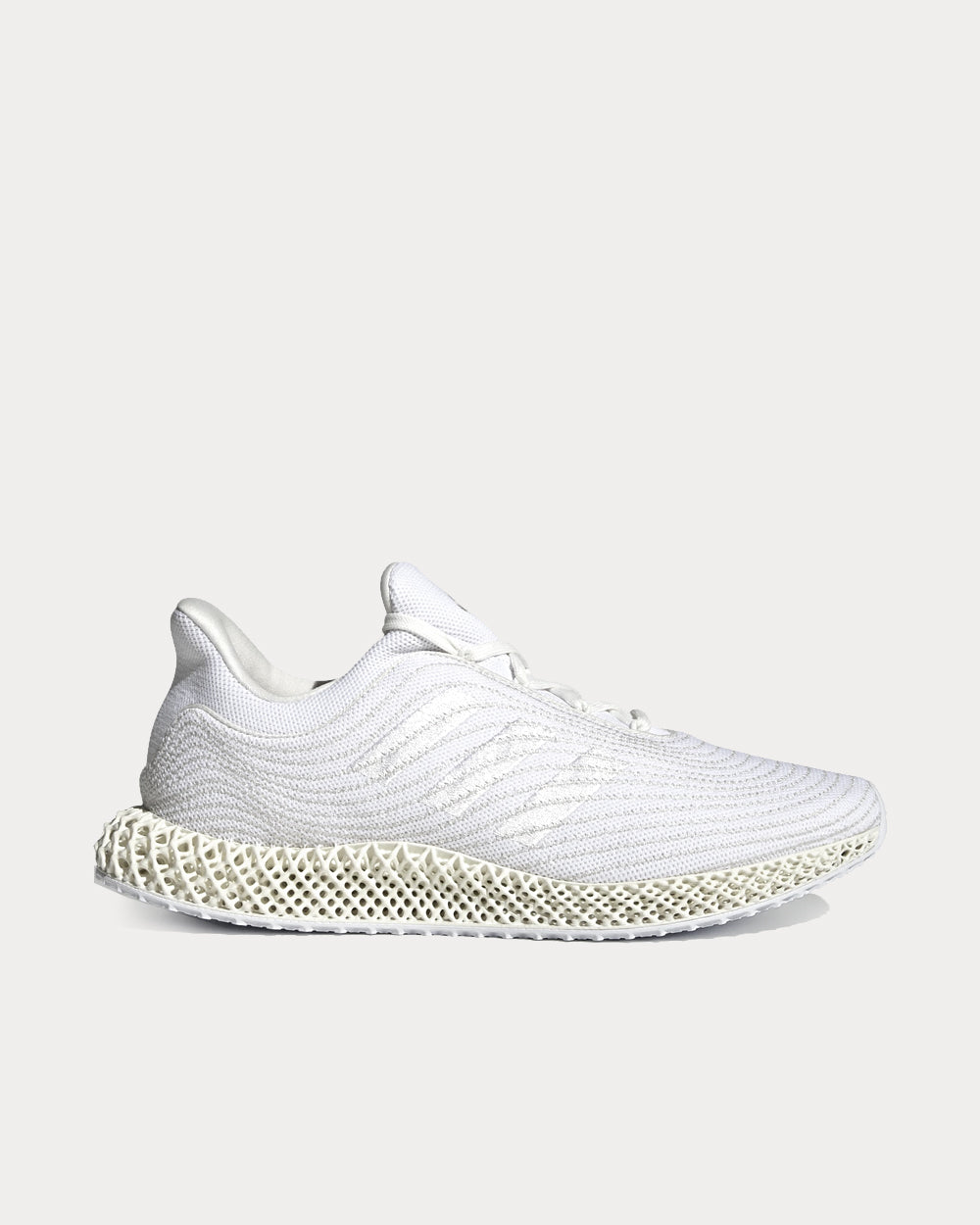 Adidas Men's 4d Parley Cream White Running Shoes