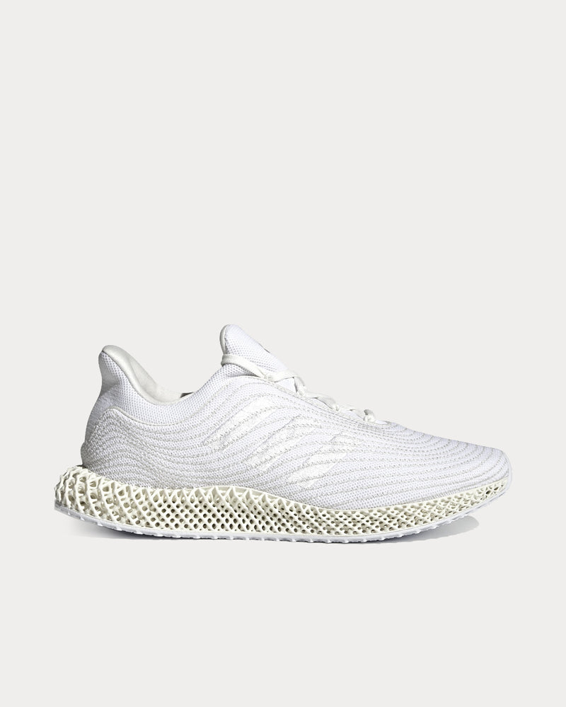 Adidas 4d Parley Cream White Running Shoes - 1