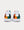 A-ZX ZX5000 THE U White, Orange, and Green Low Top Sneakers