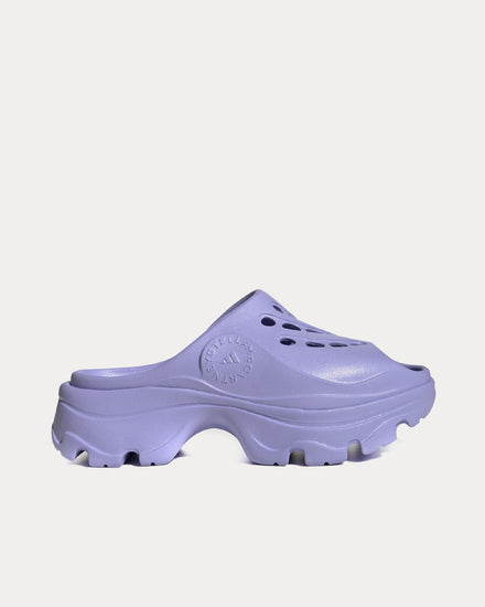 Adidas X Stella McCartney Clogs Light Purple Slip Ons - 1