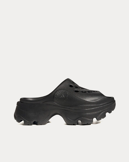 Adidas X Stella McCartney Clogs Core Black Slip Ons - 1