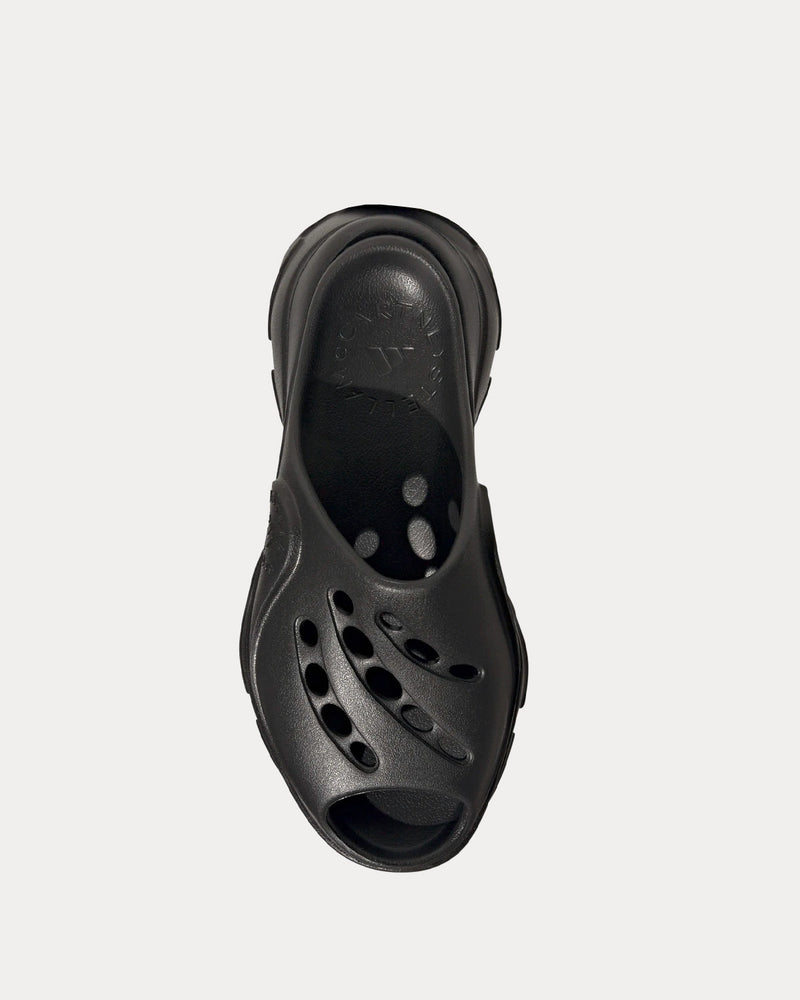 Adidas X Stella McCartney Clogs Core Black Slip Ons - 2