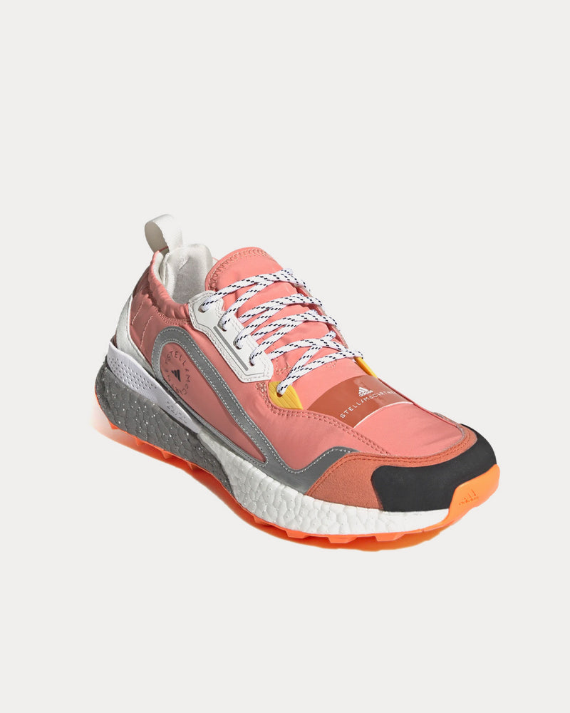 Adidas X Stella McCartney Outdoor Boost 2.0 COLD.RDY Dusted Clay / Cloud White / Signal Orange Running Shoes - 3