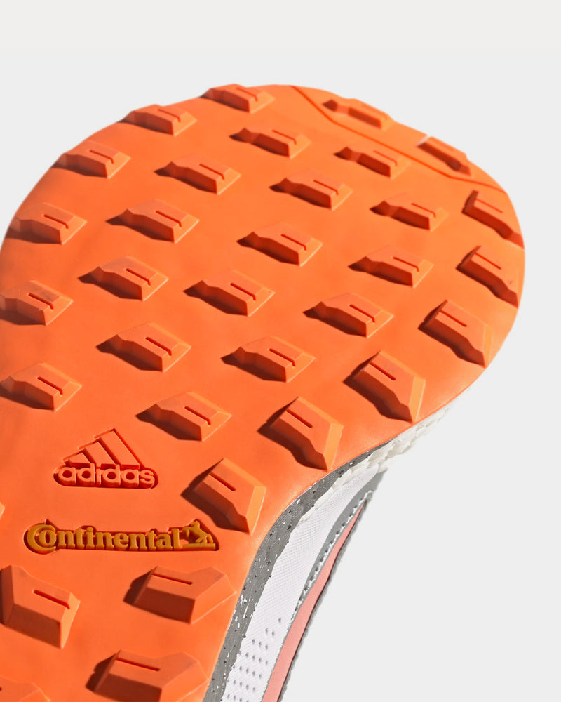 Adidas X Stella McCartney Outdoor Boost 2.0 COLD.RDY Dusted Clay / Cloud White / Signal Orange Running Shoes - 5