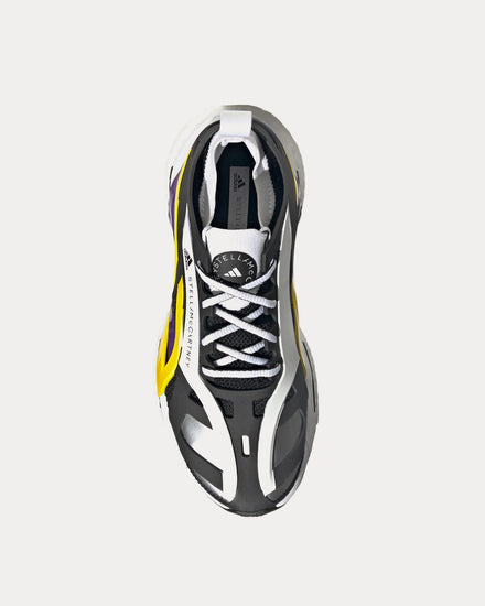 Adidas X Stella McCartney Solarglide Core Black / Active Purple / Shock Yellow Running Shoes - 2